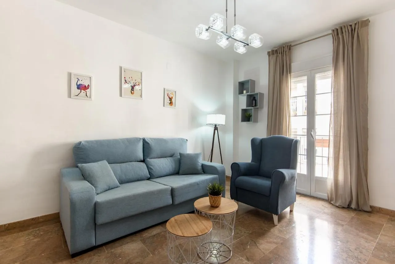 Center Apartment 2Bed 2B Aircon Wif And Parking Free Malaga Spain