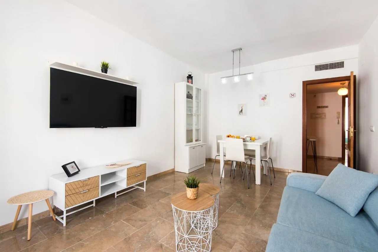 Center Apartment 2Bed 2B Aircon Wif And Parking Free Malaga 0*,  Spain