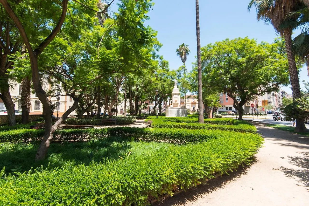 Center Apartment 2Bed 2B Aircon Wif And Parking Free Malaga Hiszpania
