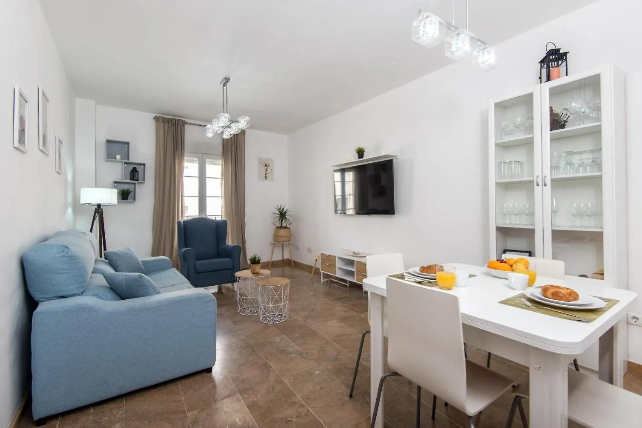 Center Apartment 2Bed 2B Aircon Wif And Parking Free Malaga Hiszpania