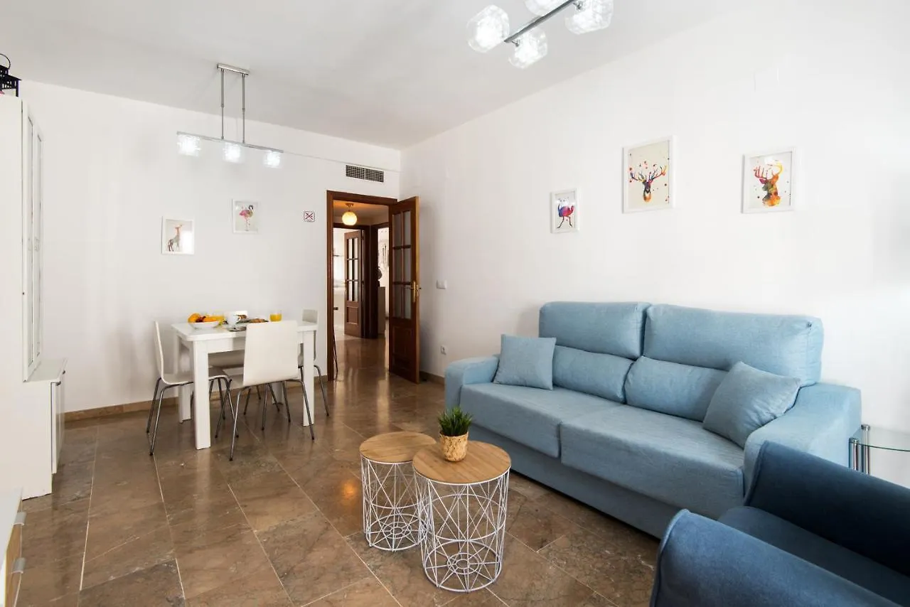 Center Apartment 2Bed 2B Aircon Wif And Parking Free Malaga